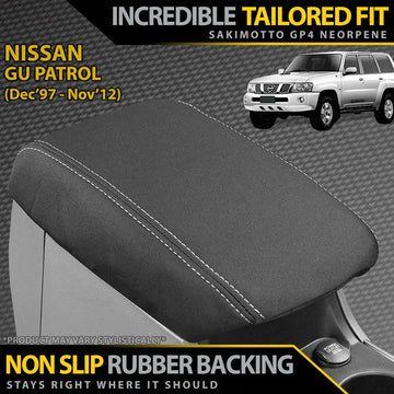 Nissan GU Patrol Wagon Neoprene Console Lid (In Stock) - Brixton 4x4 - Buy Online Now!